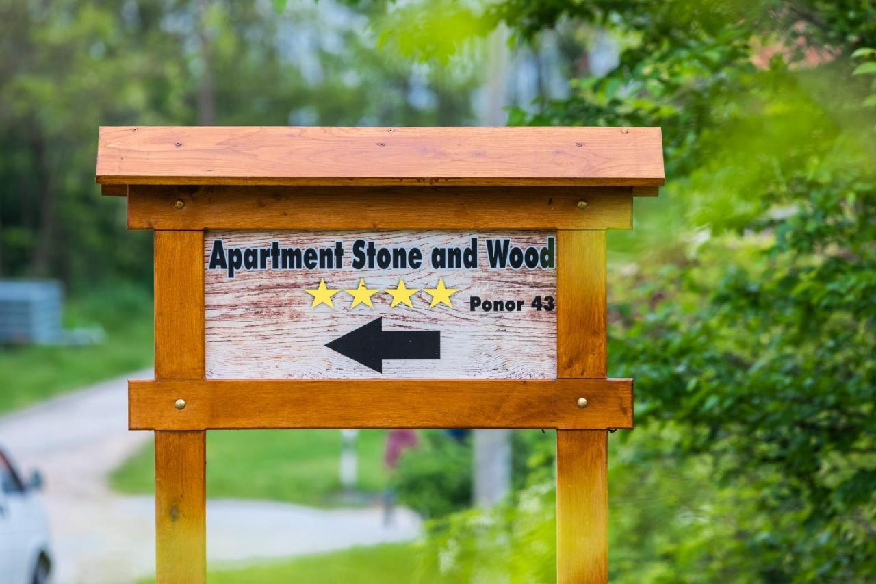 Apartment Stone And Wood Cetingrad エクステリア 写真